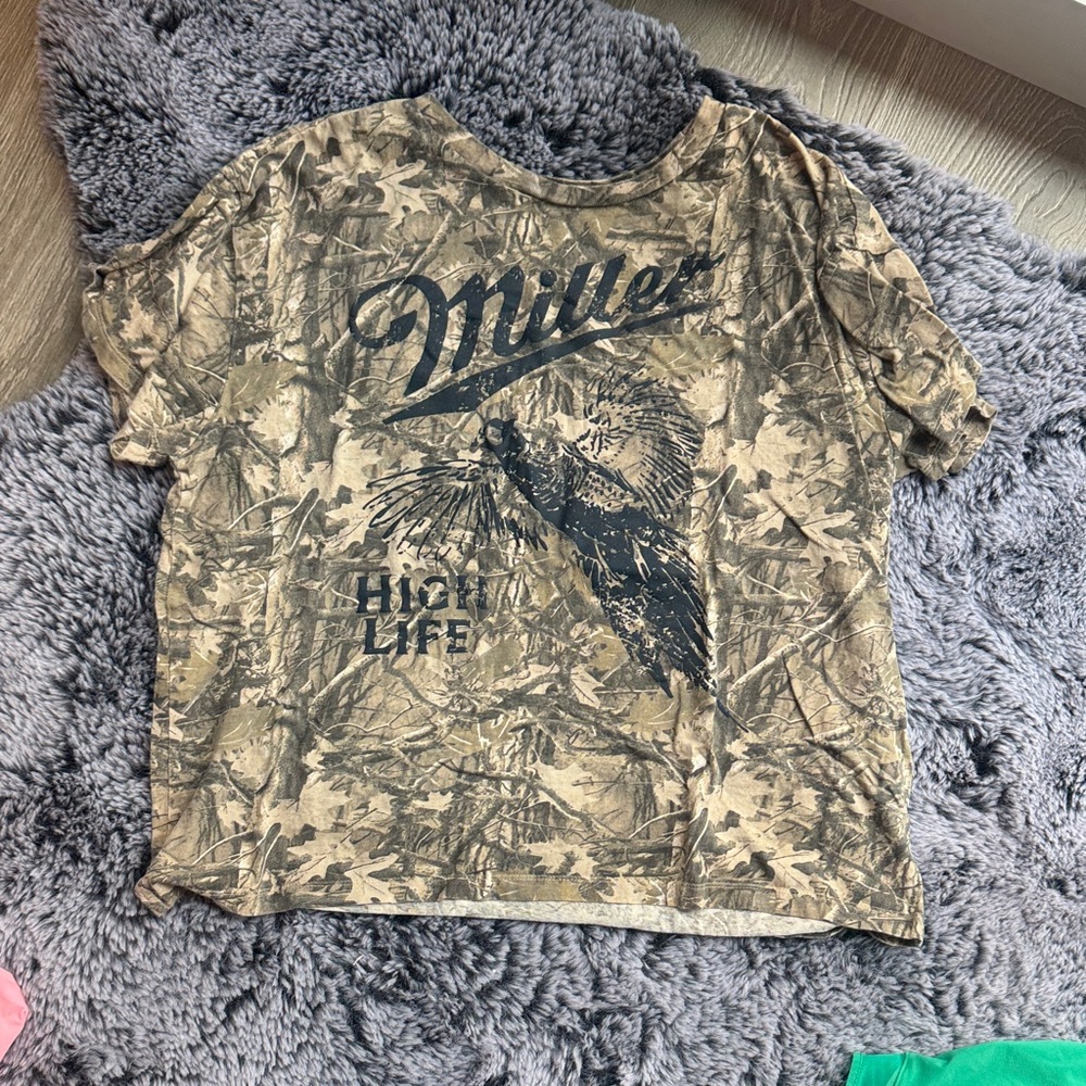 Tan Graphic Men's Tee